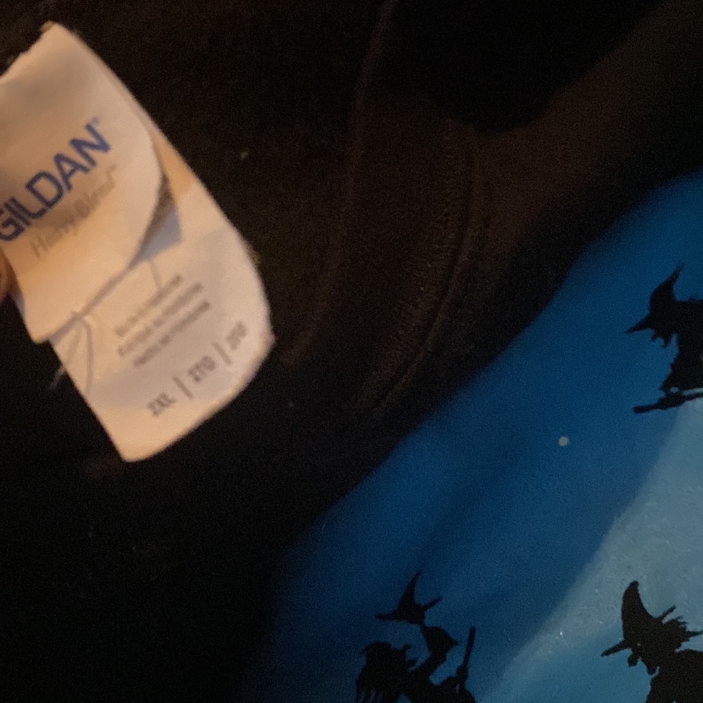 2XL Salem MA Girls Just Want to Have Fun witches  crewneck EUC like new. - Picture 3 of 4